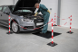 Preview: Absperr-Set mit Schutzpfosten und Kette